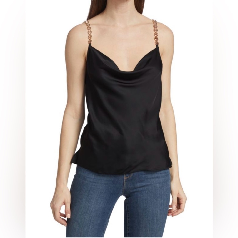 L’Agence Jasmina Chain Strap Camisole Tank